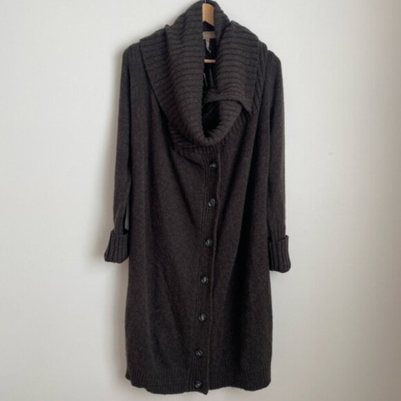 BCBGMaxAzria Jackets & Blazers - NWT BCBG MaxAzria Sweater Cardigan Coat Long Line Wool Alpaca Blend Size M/L